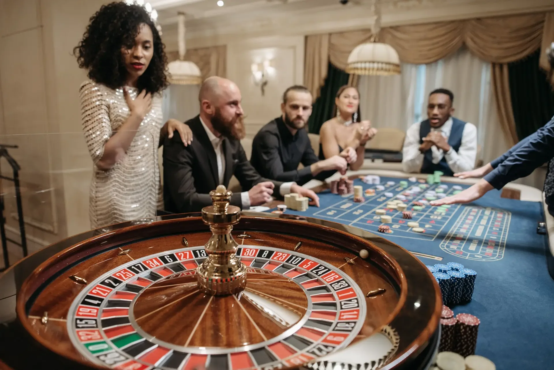 Slovesni casino večer