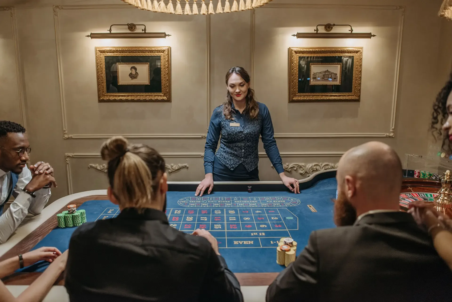 Casino večer ob ruleti